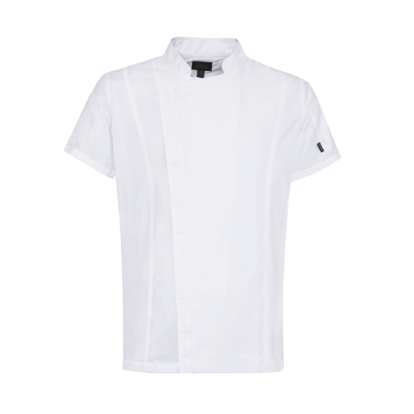 White Universal Short Sleeve Filipina Shirt For Men